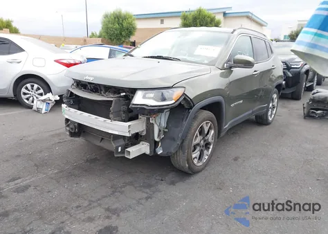 2018 Jeep Compass Limited Fwd z USA, uszkodzony, nr VIN 3C4NJCCB7JT362302